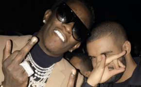 Drake presenteia Young Thug com corrente de diamantes