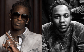 Engenheiro de som do Young Thug diz que ouviu verso do rapper em que ele soa como Kendrick lamar