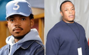 Chance The Rapper pede perdão ao Dr. Dre por ter feito piada com a Aftermath
