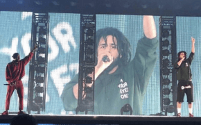 Kendrick Lamar traz J. Cole para show da sua turnê em Detroit