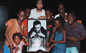 French Montana dá festa na sua mansão para crianças ugandenses do clipe de “Unforgettable”