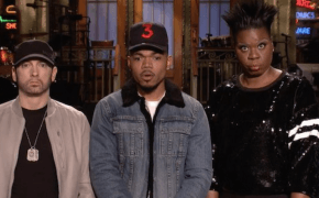 Eminem e Chance The Rapper participam juntos de divertido novo comercial do SNL