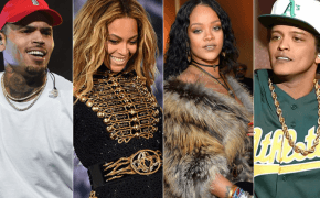 Chris Brown propõe turnê mundial com Beyoncé, Rihanna e Bruno Mars