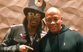 Dr. Dre esteve trabalhando no estúdio com Bootsy Collins, lenda e pioneiro do funk