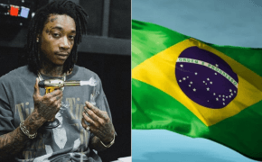 Wiz Khalifa já está no Brasil para show no Lollapalooza no final de semana