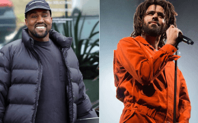 Kanye West esteve conversando com J. Cole por telefone