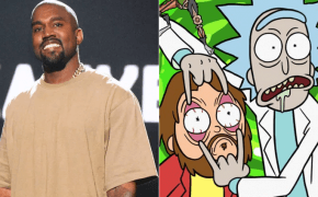 Kanye West revela ser grande fã de Ricky and Morty: “eu vi todos episódios pelos menos 5 vezes”