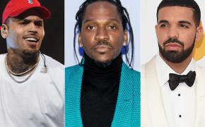 Chris Brown comenta sobre treta do Pusha T com Drake: “onde pego minha pipoca?”