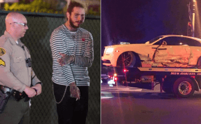 Post Malone se envolve em acidente de carro em L.A., e escapa ileso