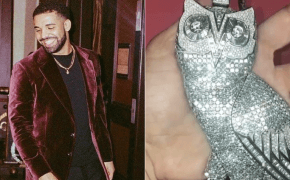 Drake compra nova corrente de diamantes com coruja da OVO como pingente