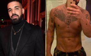 Drake revela sua tatuagem de coruja no peito
