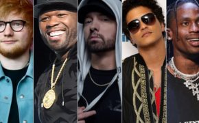 Novo álbum do Ed Sheeran contará com 50 Cent, Eminem, Young Thug, Bruno Mars, Travis Scott, Cardi B e mais