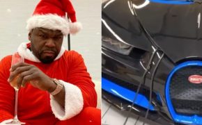 50 Cent se presenteia comprando novo Bugatti Chiron de 3 milhões de dólares
