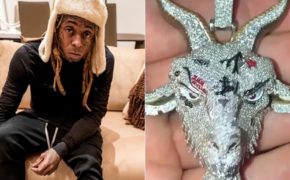 GOAT: Lil Wayne compra novo pingente de diamantes com bode carregando algumas das suas tattoos