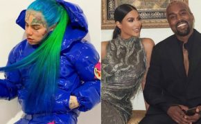 6ix9ine demonstra respeito por Kim Kardashian e Kanye West de forma bem humorada