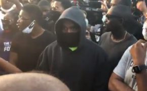 Kanye West participa de protesto em Chicago por justiça sobre caso do George Floyd