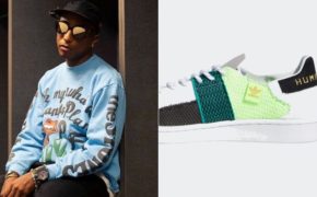 Novo Adidas Superstar em colaboração com Pharrell será lançado na próxima semana; confira imagens