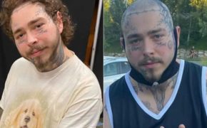 Post Malone surpreende fãs ao aparecer completamente careca após nova tattoo na cabeça