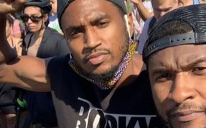 Trey Songz e Usher se unem em protesto “Black Lives Matter” em Los Angeles