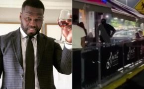 50 Cent se enfurece e joga mesa e cadeira em homem querendo briga com ele em restaurante