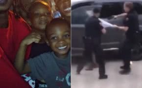 Homem negro é baleado pelas costas por policiais na frente dos seus filhos nos U.S.A e vídeo do acontecido causa revolta