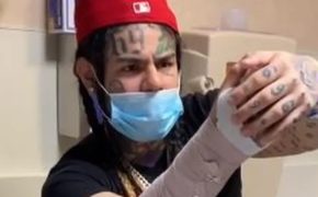 6ix9ine revela como lesionou o braço
