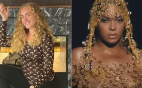 Adele demonstra enorme respeito por Beyoncé