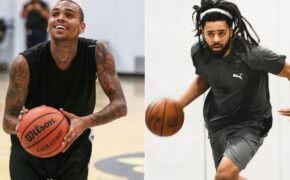 Chris Brown diz que acabaria com J. Cole em uma partida de basquete 1 x 1