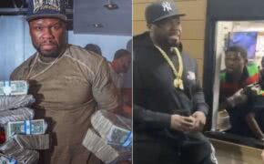 50 Cent volta ao Burger King do bairro em que nasceu e dá mais dinheiro para funcionários de lá