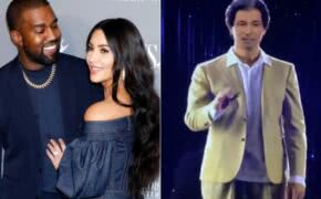 Kanye West presenteia Kim Kardashian com holograma do seu finado pai