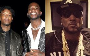 21 Savage surta com Gucci Mane cantando diss “Truth” para Jeezy em batalha de hits