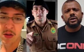 Salvador fala o que acha de policiais gravando vídeos de react para o clipe de “Cracolândia”