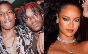 Lil Uzi Vert fica magoado com notícia de que Rihanna e ASAP Rocky estariam namorando