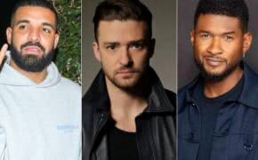 Drake quer ver batalha de hits do Usher Vs. Justin Timberlake