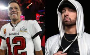 Tom Brady celebra título do Super Bowl com Eminem e rapper reage
