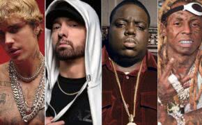Justin Bieber fala seu top 5 de melhores rappers com Eminem, Notorious B.I.G, Lil Wayne e mais