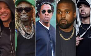 T.I. quer fazer batalha de hits contra Lil Wayne, JAY-Z, Kanye West ou Eminem