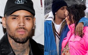 Chris Brown reage ao nascimento do filho da Rihanna com A$AP Rocky